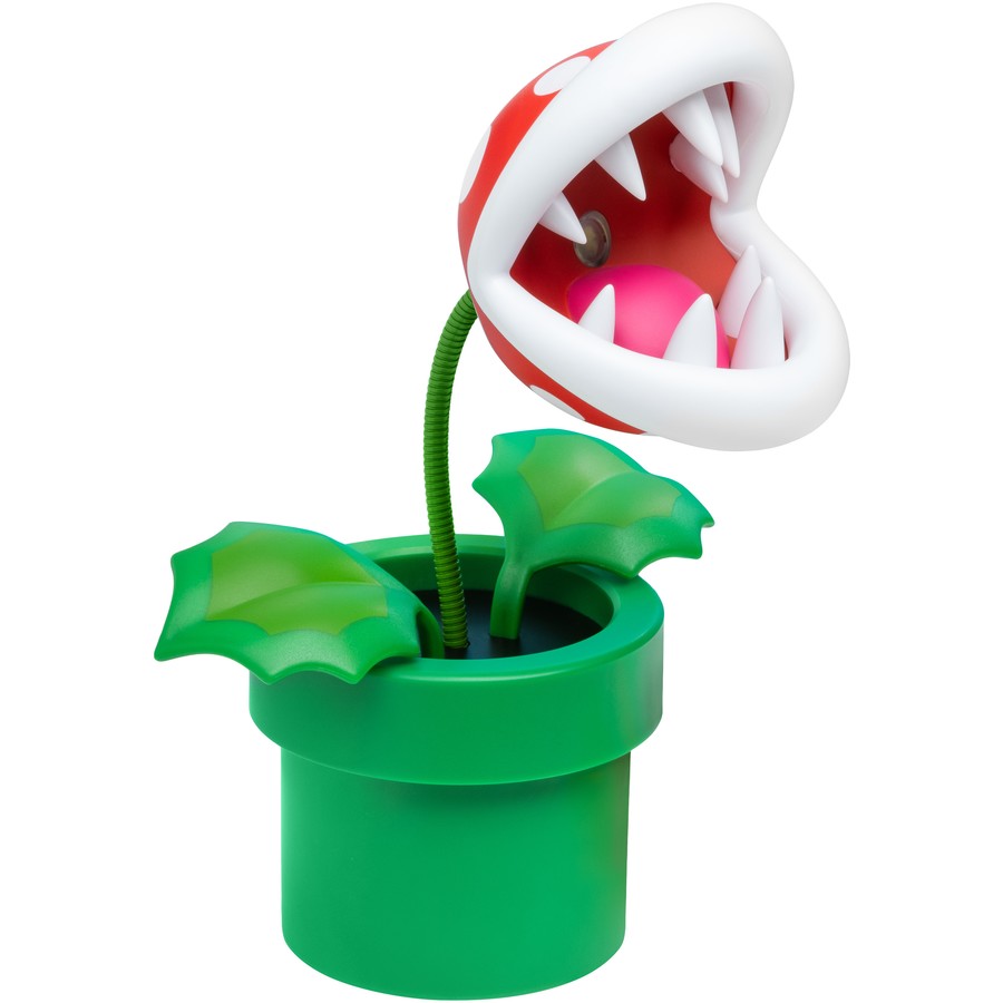 Super Mario Mini Piranha Plant Posable Lamp V3