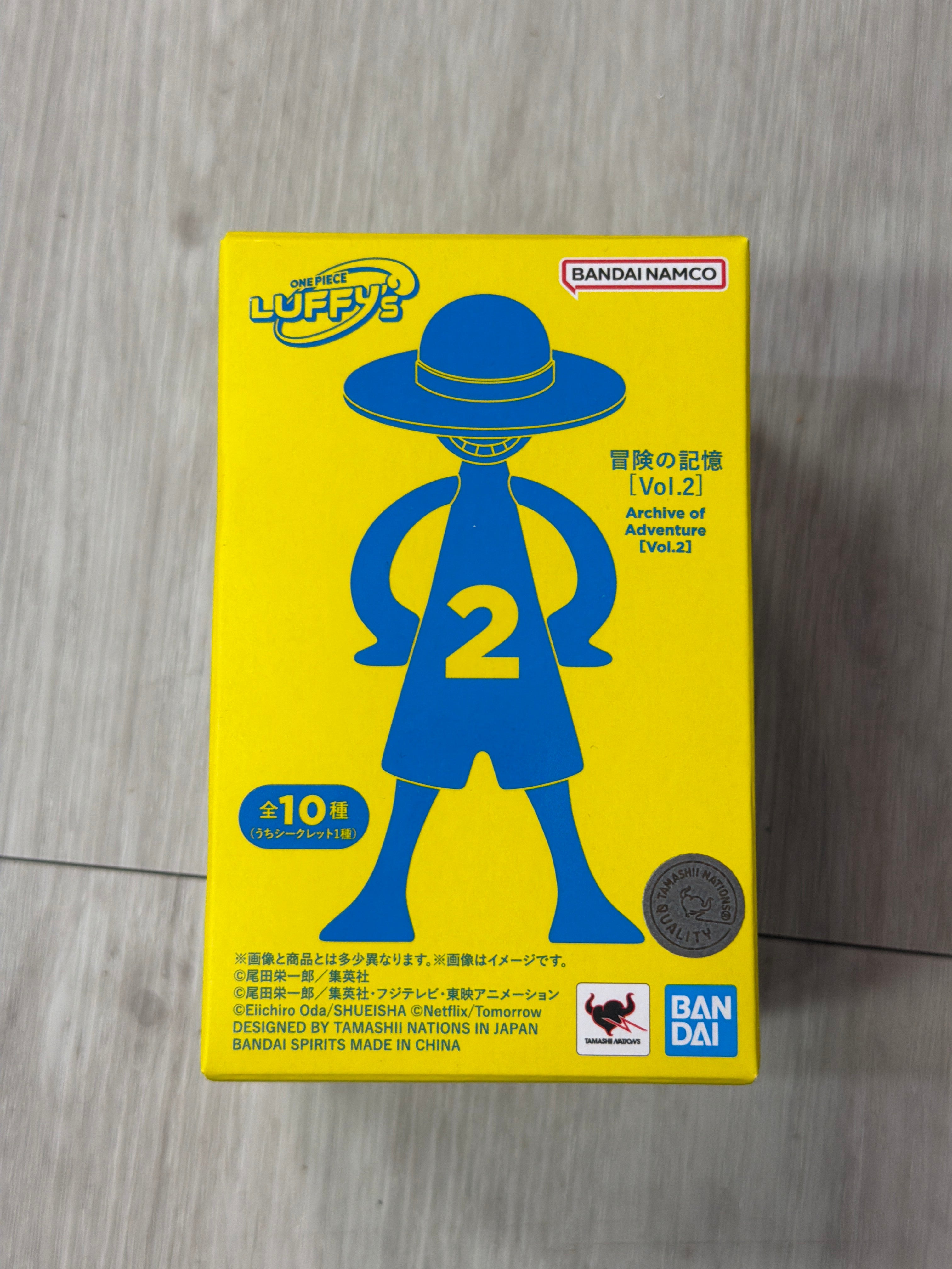 One Piece - Archive Adventures Blind Box [vol.2] Luffy Collectible Figure - Full Set - single