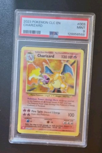 2023 Pokemon Chariard CLC EN #003 PSA 9