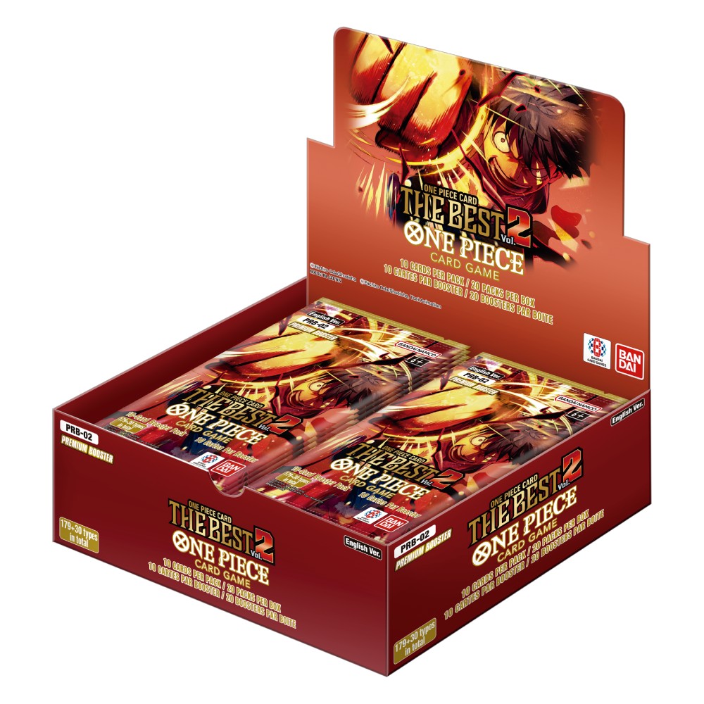 One Piece Card Game: Premium Booster THE BEST VOL. 2 BOX [PRB-02]