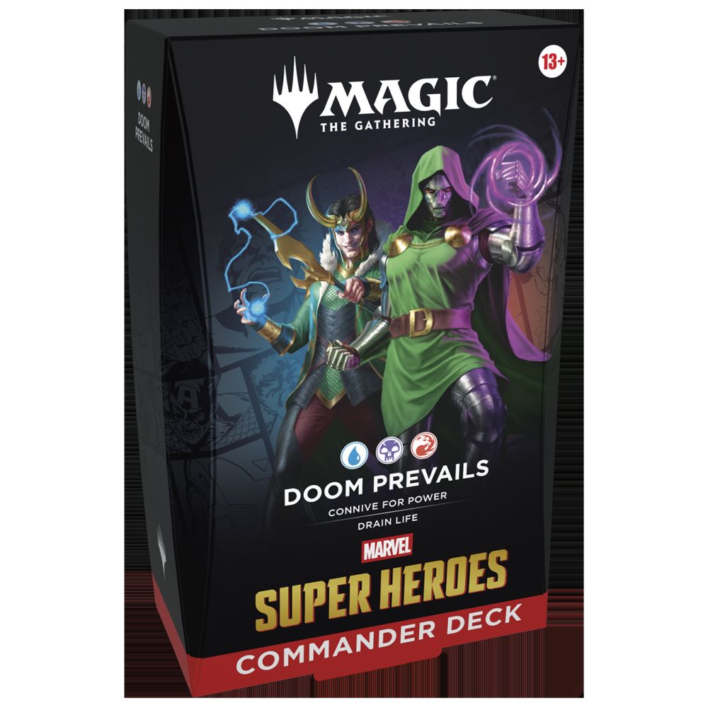 Magic Marvel Super Heroes - Commander Deck Display