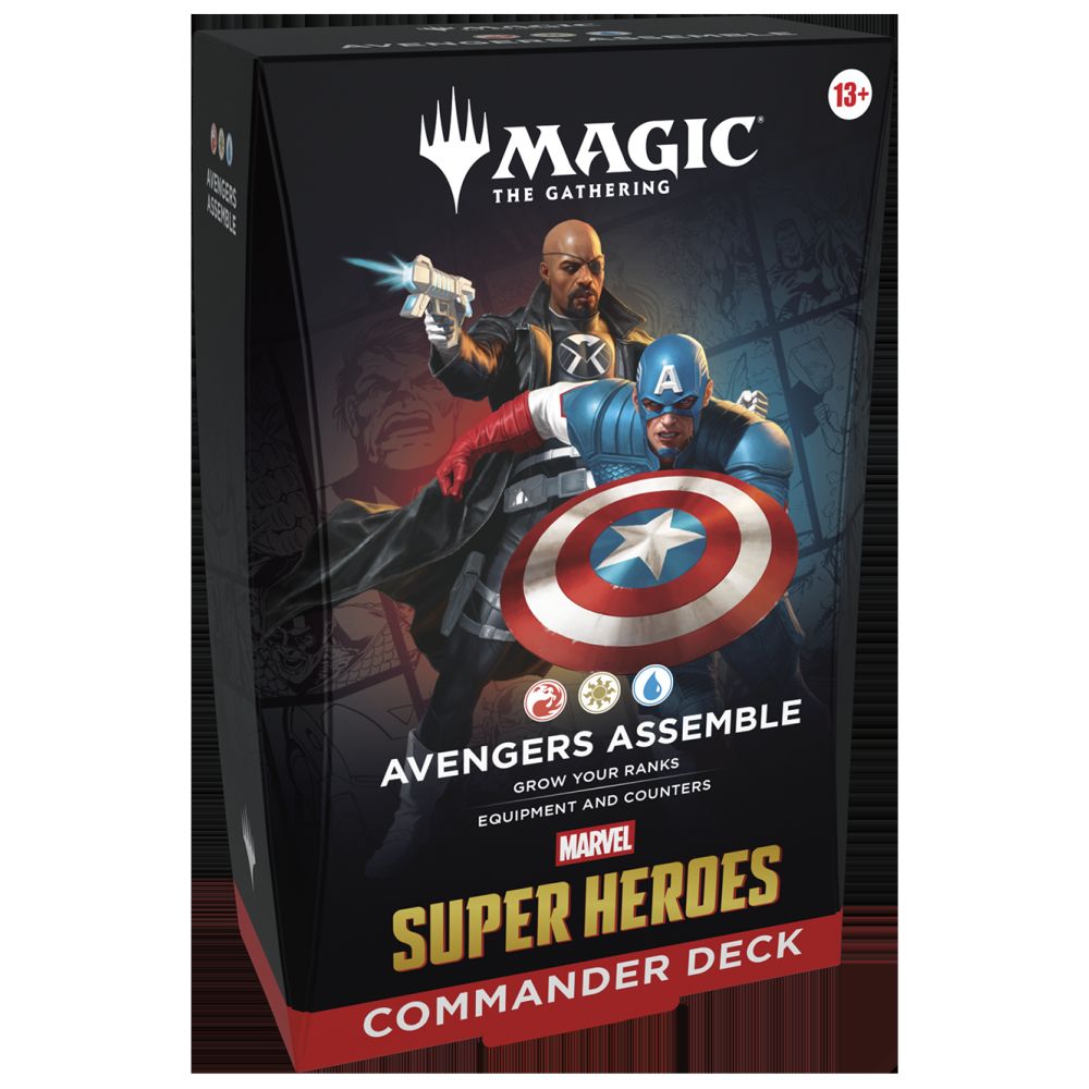 Magic Marvel Super Heroes - Commander Deck Display