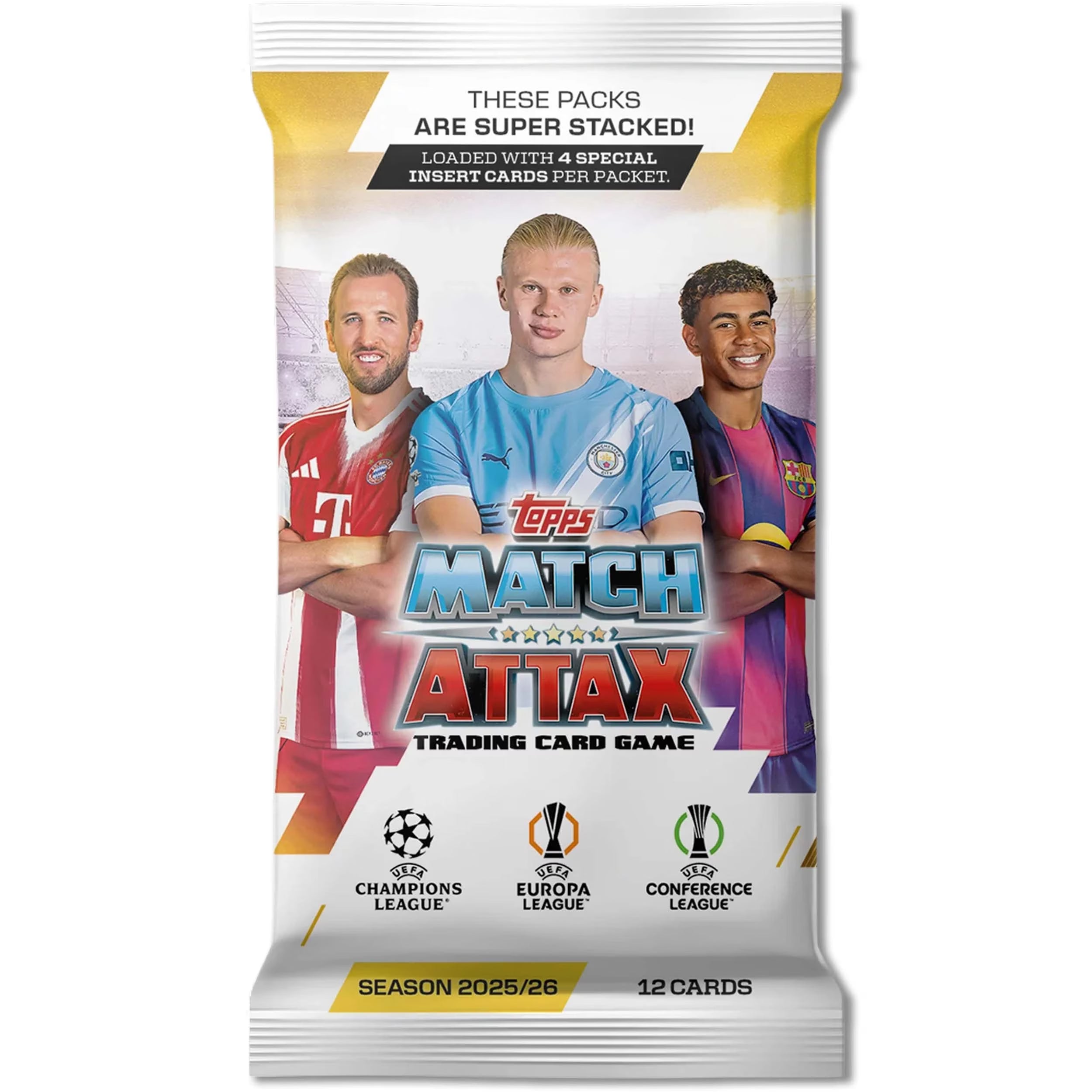 Topps UCC Match Attax 2025/2026 Edition Trading Card Booster Pack - Assorted