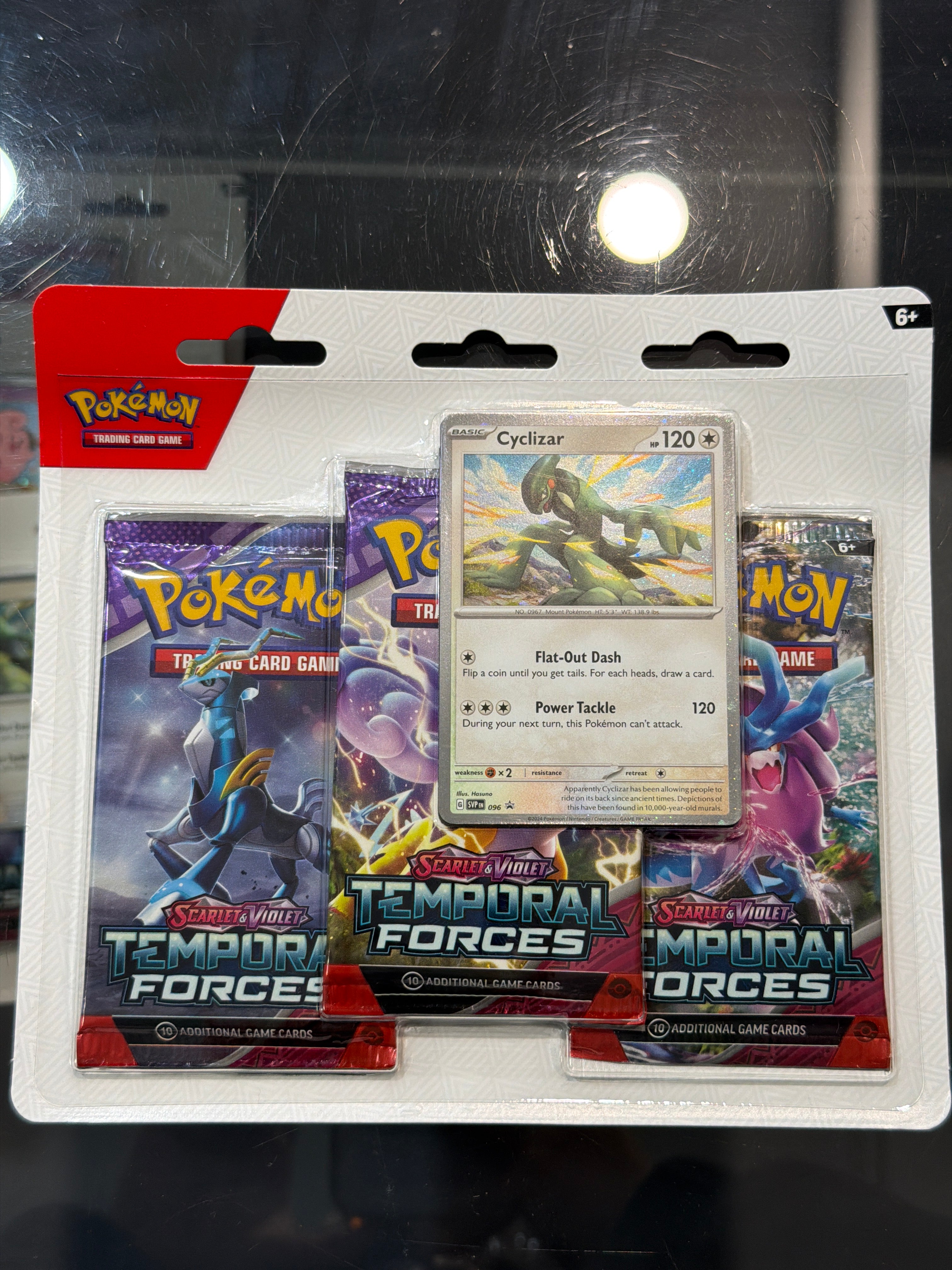 Pokémon TCG: Scarlet & Violet—Temporal Forces 3-Pack Blister