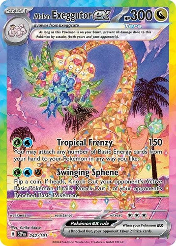 Alolan Exeggutor ex (242/191)