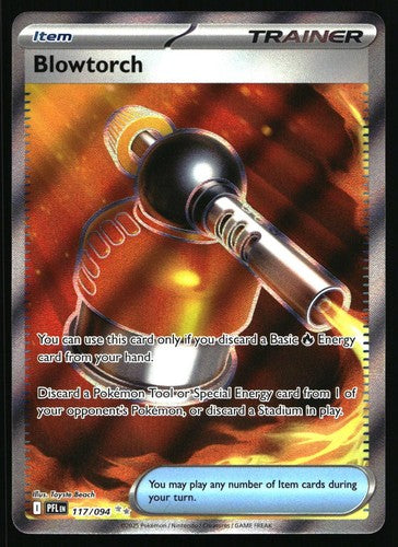 Blowtorch 117/094 Ultra Rare Phantasmal Flames Pokemon Near Mint Holo