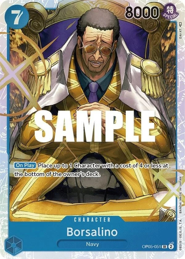 Borsalino OP05-051 | Super Rare | Awakening of the New Era One Piece TCG Card