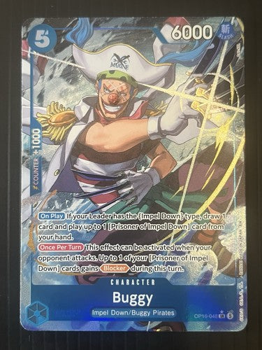 Buggy (048) (Alternate Art) OP16-048 The Time of Battle Foil