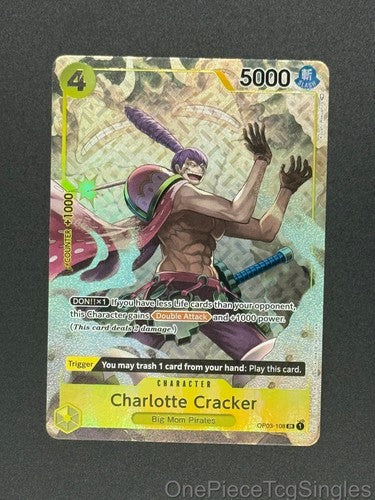 CHARLOTTE CRACKER (ALTERNATE ART) OP03-108 SR PILLARS OF STRENGTH ONE PIECE