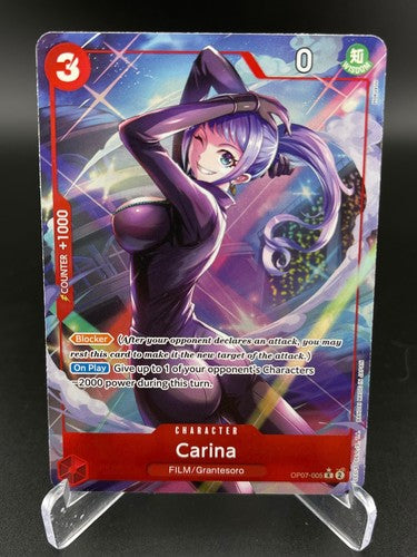 Carina (Parallel) OP07-005 Rare 500 Years in the Future One Piece NM