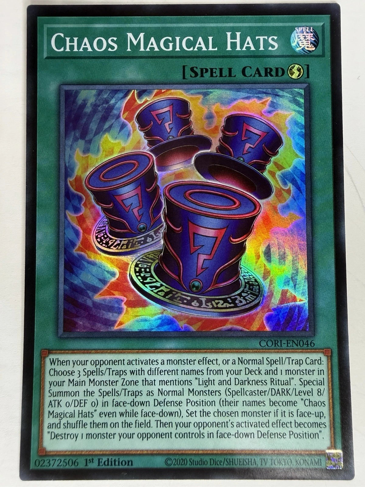 Chaos Magical Hats - CORI-EN046 - Super Rare