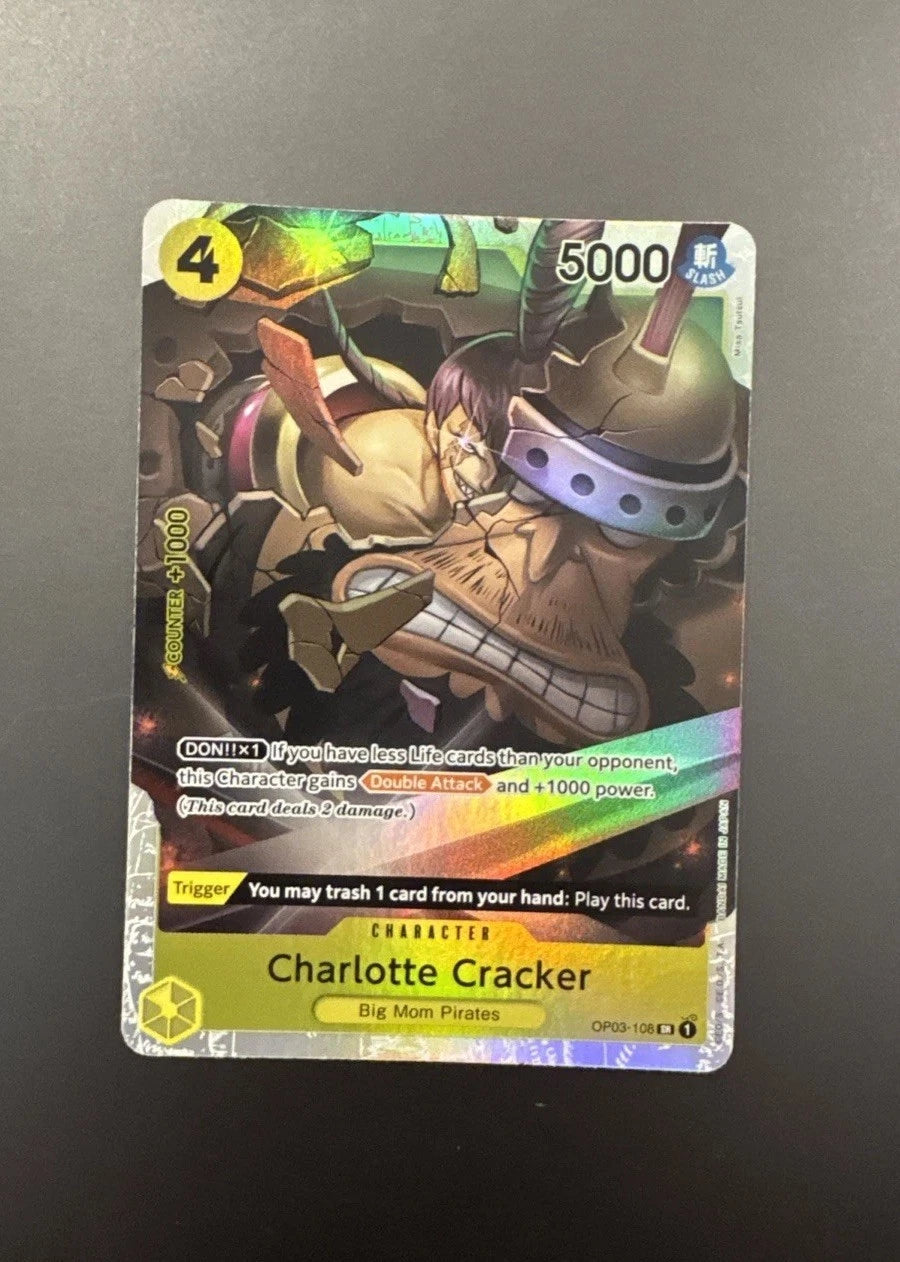 Charlotte Cracker OP03-108 SR One Piece Card Game PRB-01 English NM/M