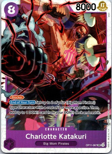 Charlotte Katakuri (067) OP11-067 SR A Fist of Divine Speed NM