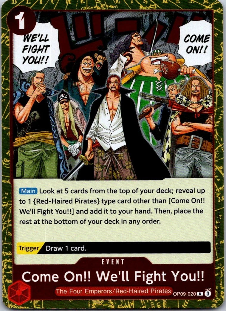 Come On!! We'll Fight You!! (Reprint) OP09-020