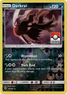 Darkrai (League Promo) League & Championship Cards Promo 087/147 POKEMON