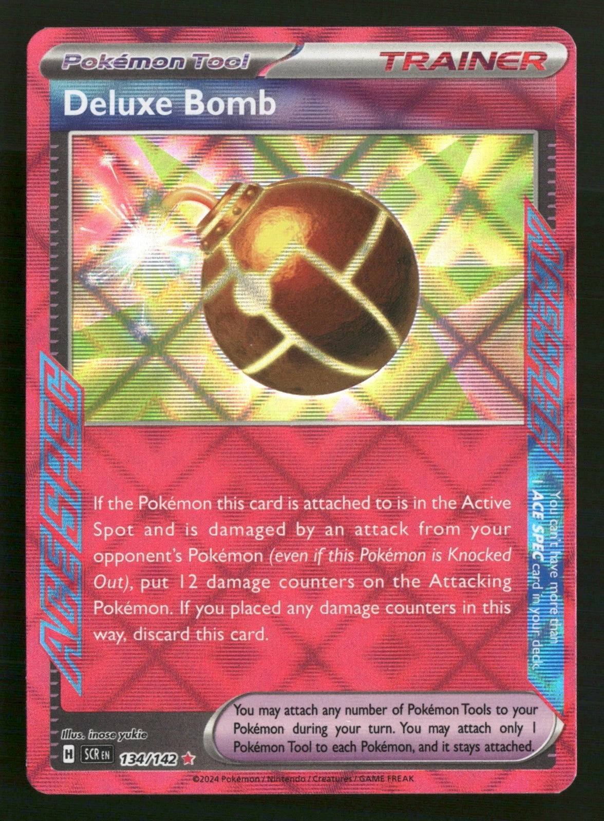 Deluxe Bomb - 134/142 - Ace Spec - Stellar Crown