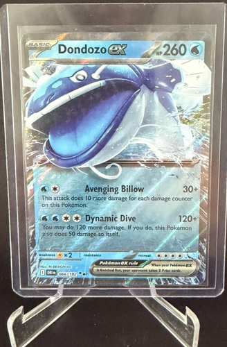 Dondozo EX 066/182 Destined Rivals Double Rare Pokemon TCG