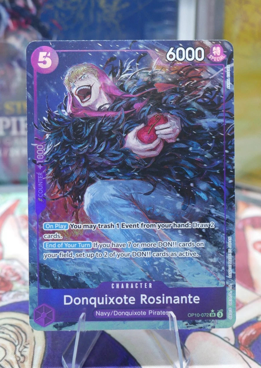 Donquixote Rosinante OP10-072 Royal Blood SR Alt Art Foil EN One Piece TCG