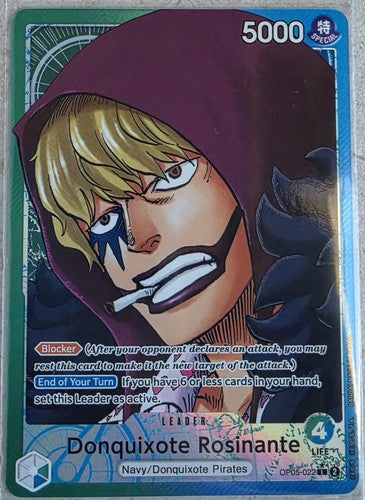Donquixote Rosinante(Alt Art)OP05-022 Awakening of the New Era One Piece Foil NM