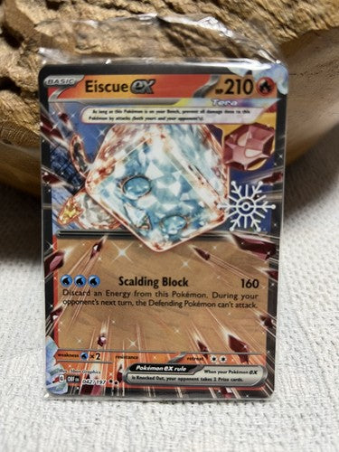Eiscue ex 042/197 Holiday Calendar Stamped Cosmos Promo SEALED Pokemon Card