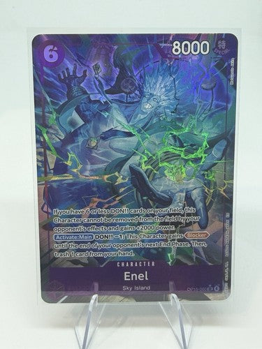 Enel OP15-060 SR AA Parallel Alt Art - ONE PIECE CARD GAME