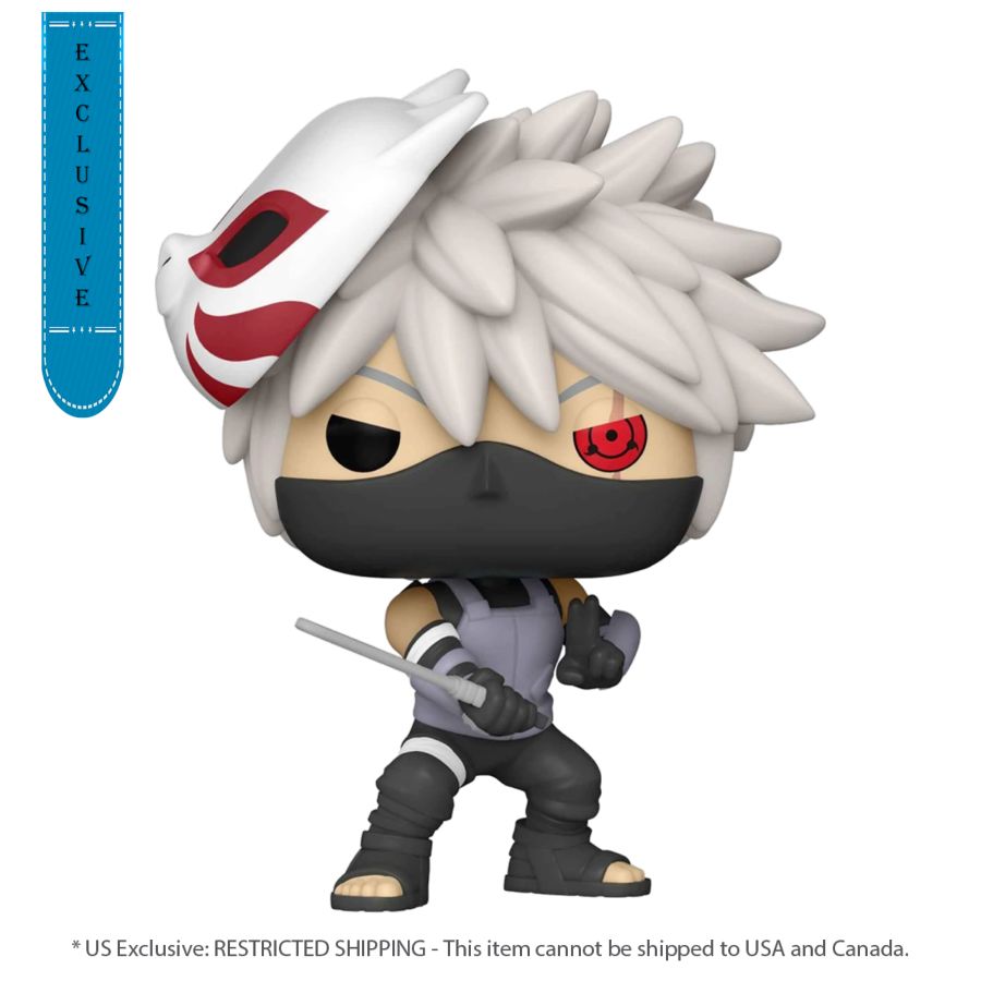 Naruto: Shippuden – Anbu Kakashi (with chase) US Exclusive Pop! Vinyl [RS]