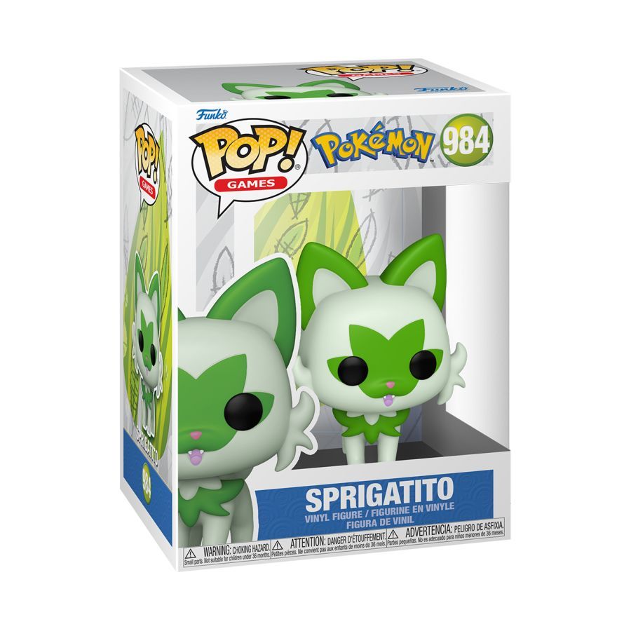 Pokemon – Sprigatito Pop! Vinyl [RS]