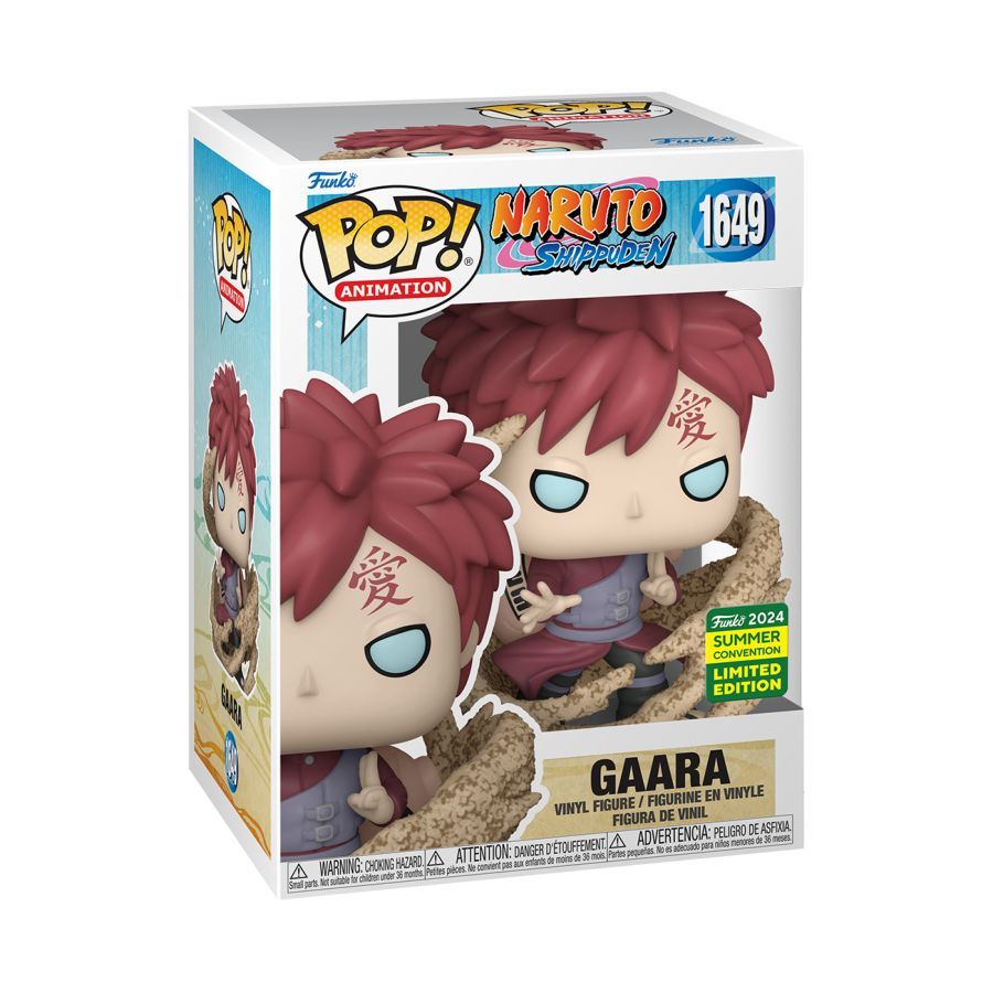 Naruto Shippuden – Gaara SDCC 2024 US Exclusive Pop! Vinyl [RS]