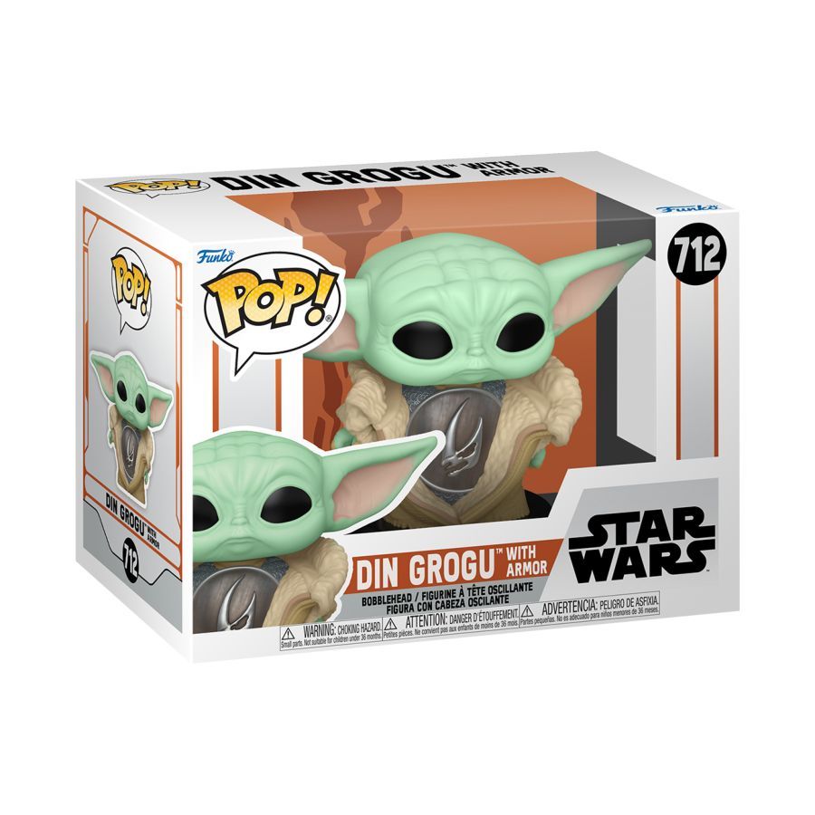 Star Wars – Din Grogu with Armor Pop! Vinyl