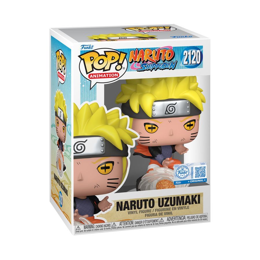 Naruto: Shippuden – Naruto (Lava Rasenshuriken) US Exclusive Pop! Vinyl [RS]