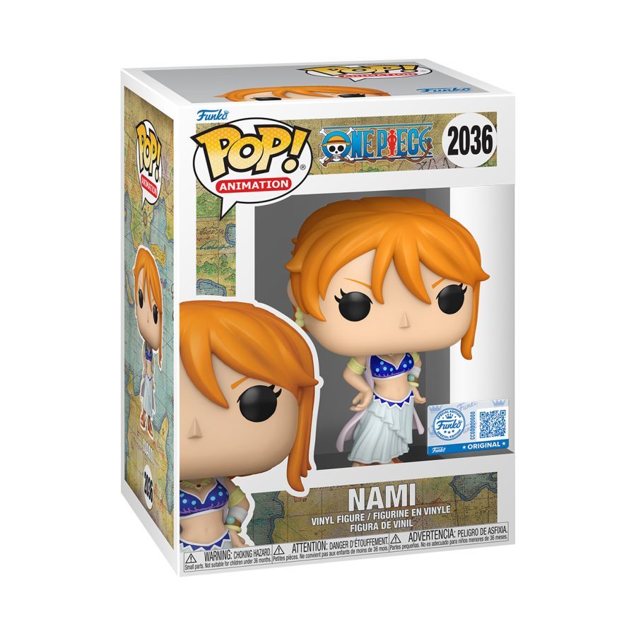 One Piece – Nami (Alabasta) US Exclusive Pop! Vinyl [RS]
