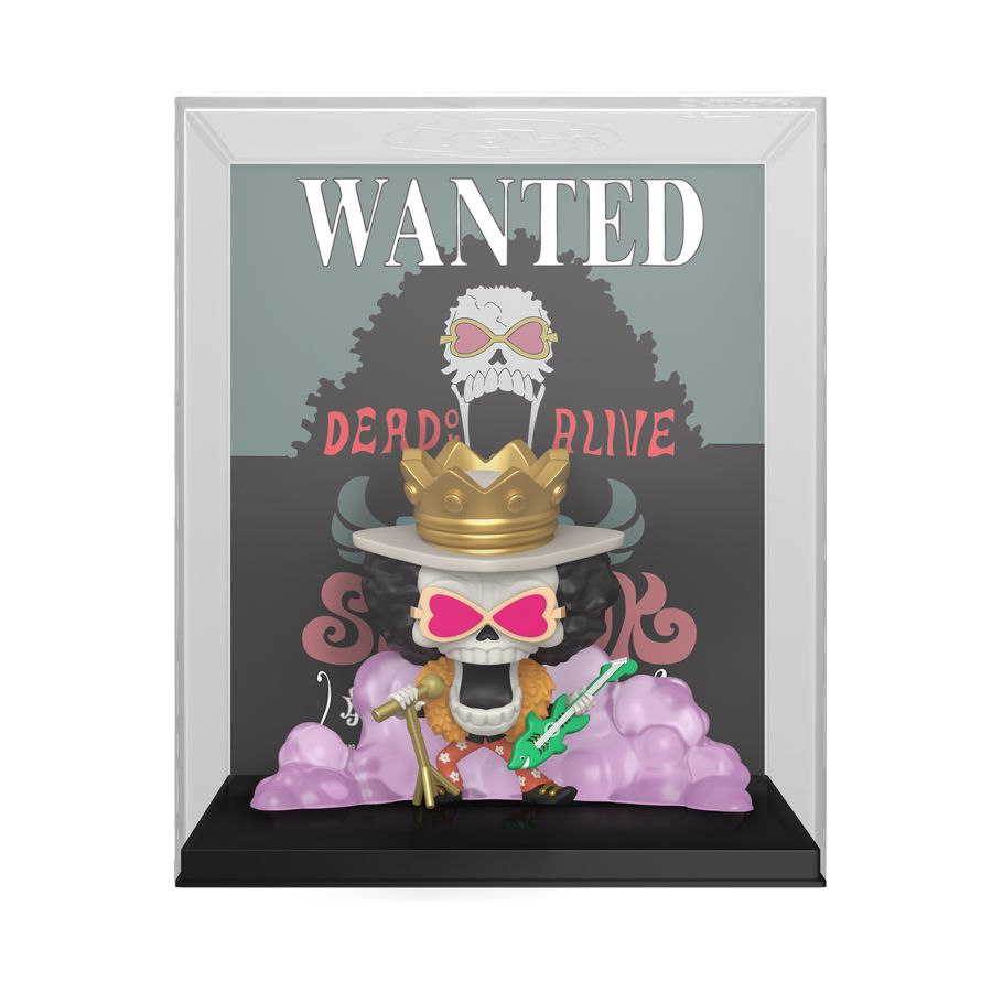 One Piece – Brook Wanted US Exclusive Pop! Vinyl Cover (RS)