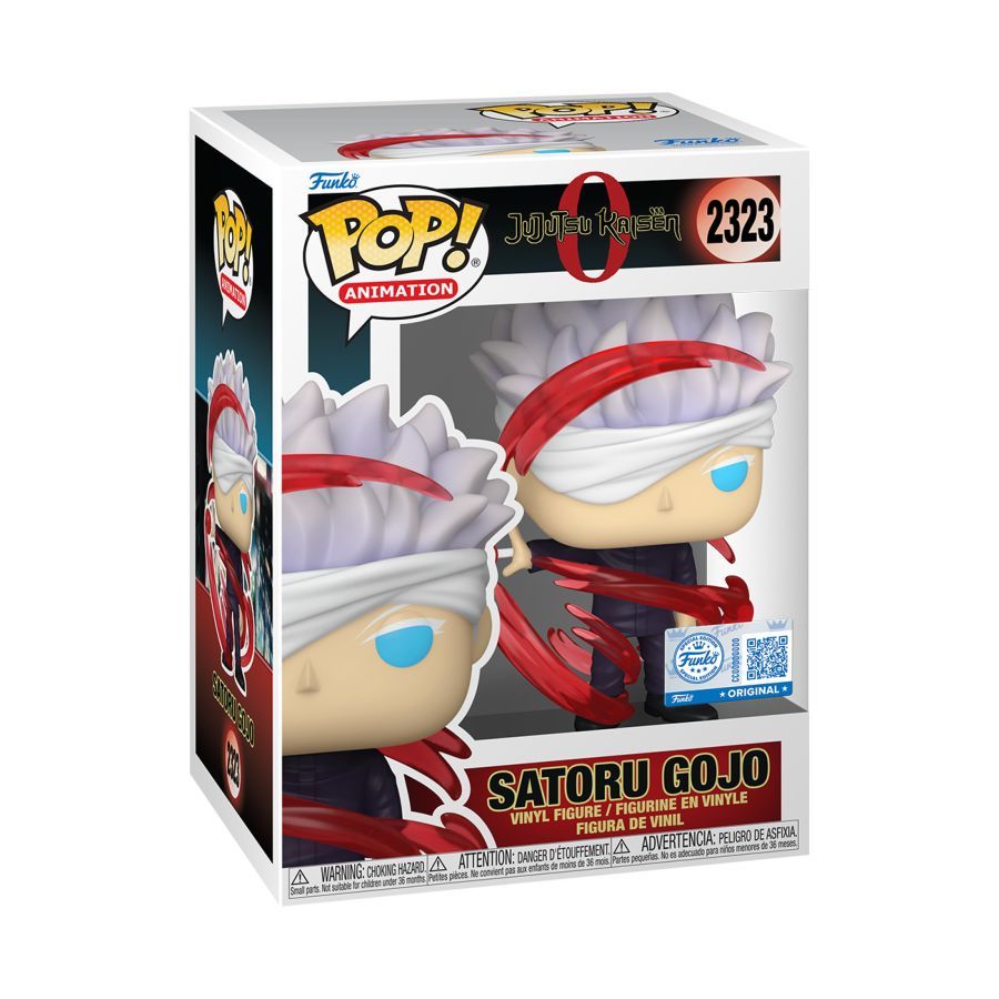 Jujutsu Kaisen 0 – Gojo (Red Energy) US Exclusive Pop! Vinyl [RS]