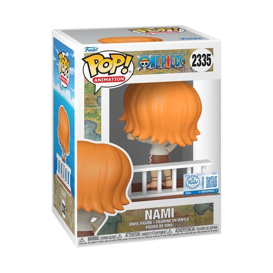 One Piece – Nami US Exclusive Build-A-Scene Pop! Vinyl [RS]