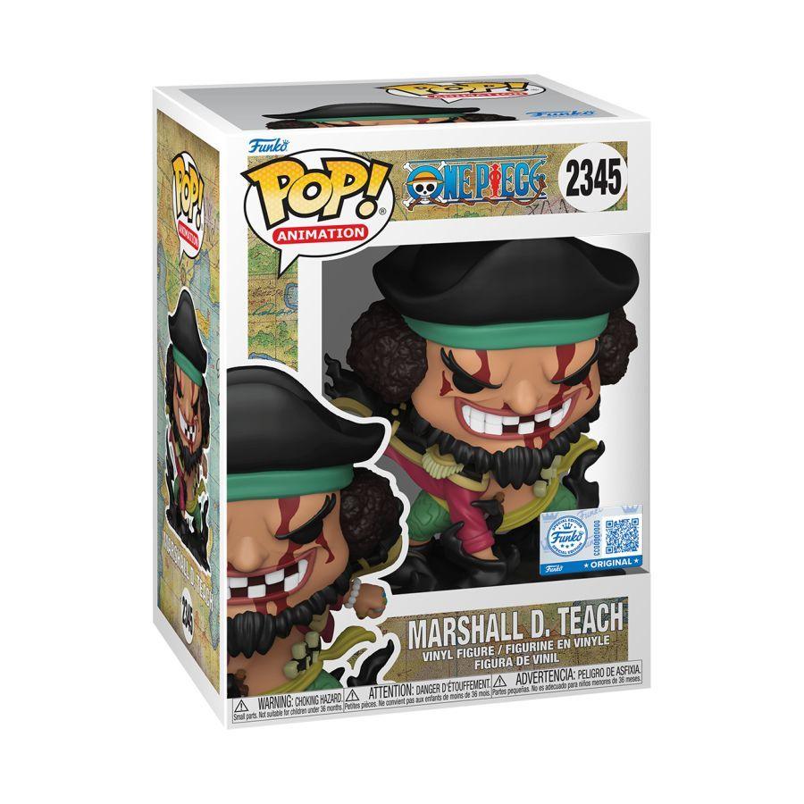 One Piece – Blackbeard (Black Hole) US Exclusive Pop! Vinyl [RS]