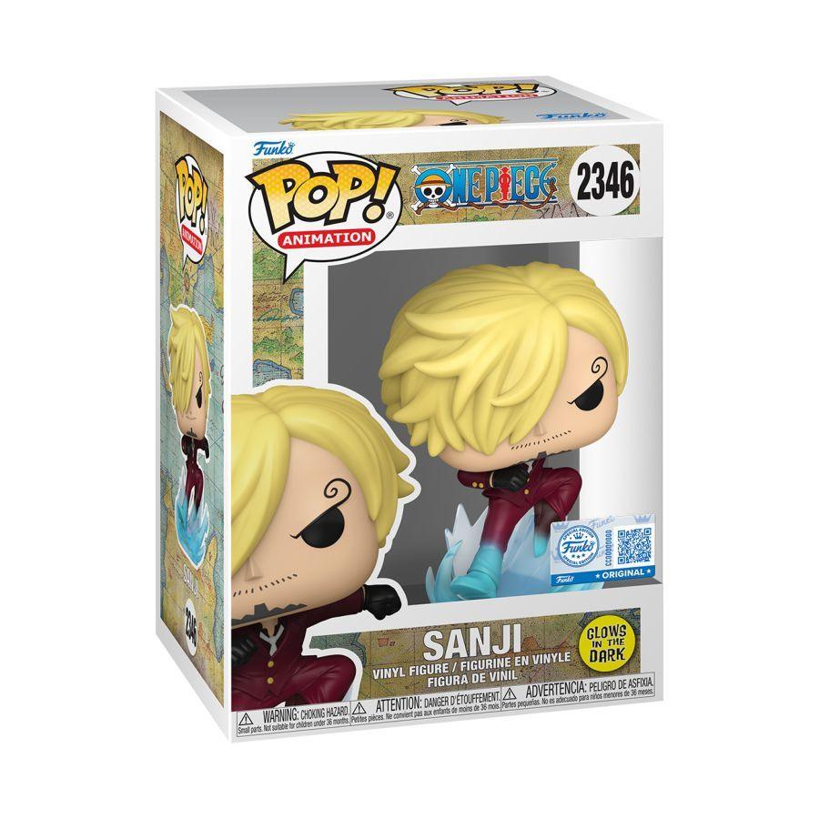 One Piece – Sanji (Ifrit Jambe) US Exclusive Glow Pop! Vinyl [RS]