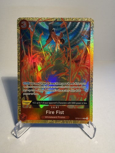Fire Fist Op03-018 (Alt Art) - Pillars of Strength