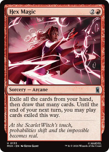 [Foil] Hex Magic (133) (Marvel Super Heroes)