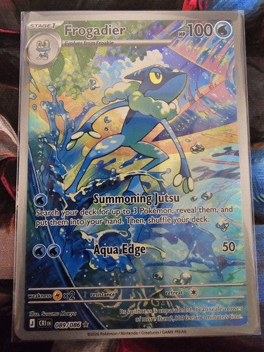 Frogadier - 089/086 IR Chaos Rising Pokemon