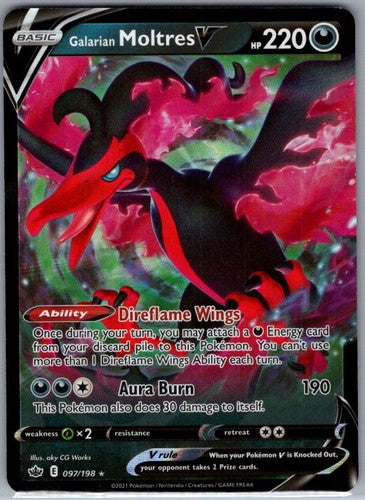 Galarian Moltres V 097/198 SWSH06