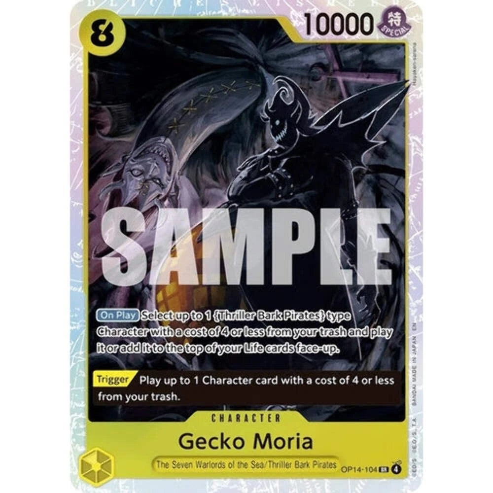Gecko Moria - OP14-104 (OP14-104) (The Azure Sea's Seven)