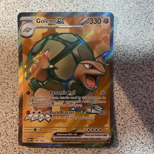 Golem ex - 189/165 - Ultra Rare - 151
