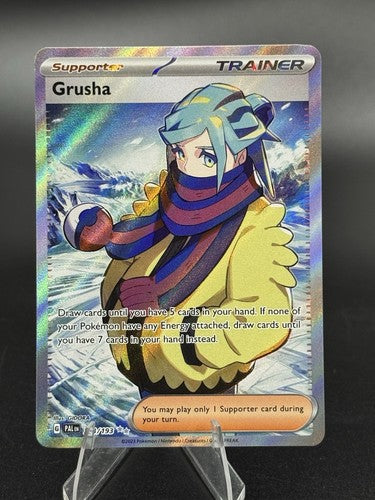 Grusha - 253/193 - Paldea Evolved - Full Art - NM - Pokemon TCG