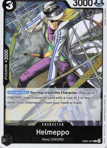 Helmeppo - EB04-047 - Adventure on Kami's Island - ONE PIECE Card - English