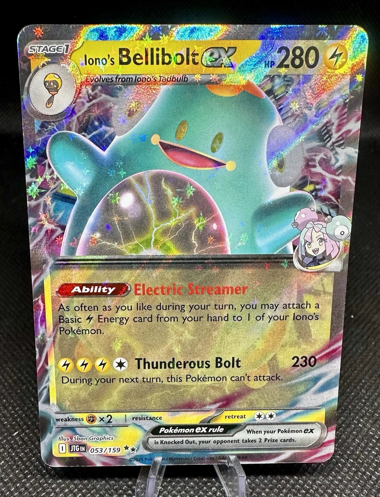 IONOS BELLIBOLT EX 053/159 DOUBLE RARE JOURNEY TOGETHER NM/M