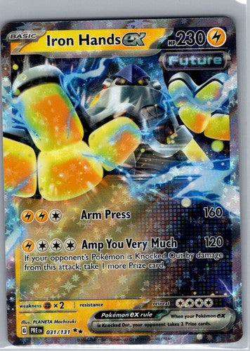 Iron Hands ex 031/131 SV: Prismatic Evolutions
