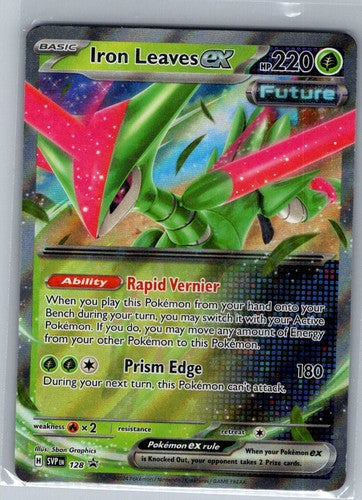 Iron Leaves ex SVP 128 SV: Scarlet & Violet Promo Cards - Pokemon Card - NM