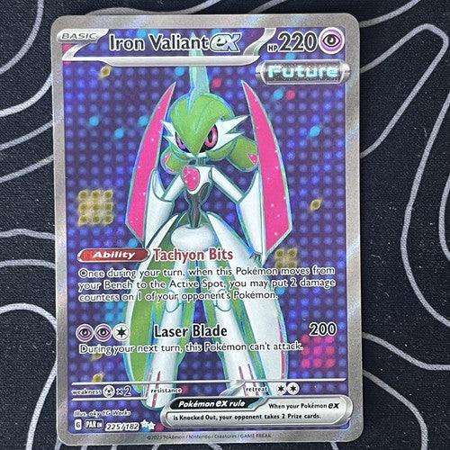 Iron Valiant ex - Paradox Rift - 225/182 - Ultra Rare