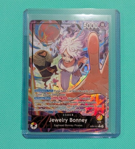 Jewelry Bonney (Leader Alt Art) EB04-001 -Adventure on Kami’s Island (NM)