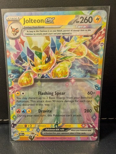 Jolteon EX 30/131 - SV: Prismatic Evolutions - NM - Pokemon CardJolteon